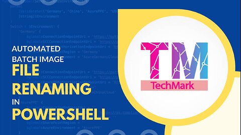 Automated Batch Image File Renaming in PowerShell