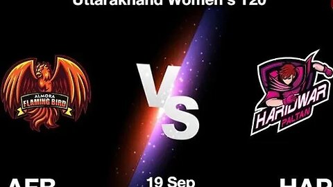 Almora Flaming Birds Women vs Haridwar Paltan Women || 3rd Match Uttarakhand Women's T20 League 2023