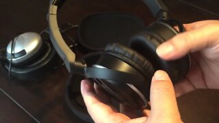 Koss QXPro Quietzone vs Audio Technica ATH-ANC27 inexpensive noise cancellation headphones review