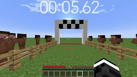 Fastest running method in Minecraft❓❓❓