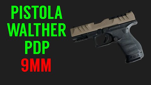 PISTOLA WALTHER PDP 9mm
