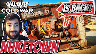 NUKETOWN IS BACK and it's SWEATY - Black Ops Cold War Nuketown 84 Gameplay and Impressions