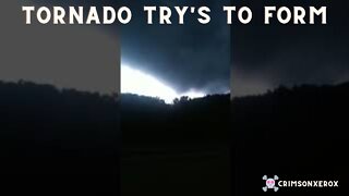 Tornado Try's to Form