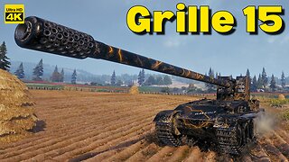 World of Tanks 8 Kills 11k damage Grille 15 | 4K Video | - My battle My rules