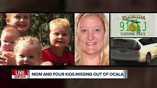 Mother, 4 children missing in Ocala