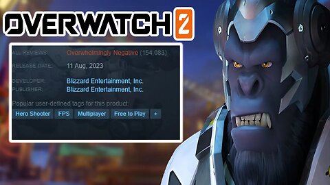 Blizzard Responds To Negative Overwatch 2 Reviews On Steam