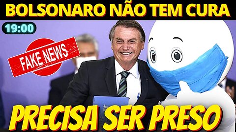 19h Prestes a ser julgado por fake news, Bolsonaro volta a falar sobre vacina