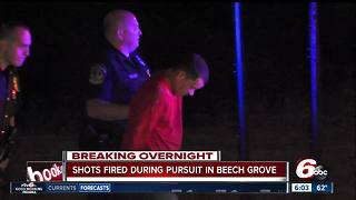 Beech Grove police arrest man who fires shots during pursuit