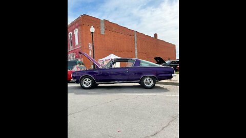 Spotted a 1965 Plymouth Barracuda in KCMO