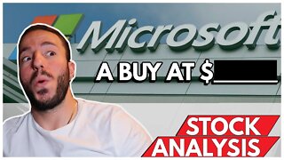 Buy MSFT at THIS Price | Microsoft stock analysis