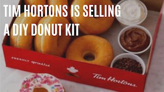 Tim Hortons Releases DIY Donut Kits So You Can Make Your Own Creations At Home