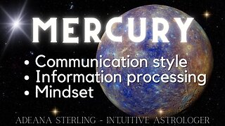 MERCURY in ALL 12 SIGNS - Astrology 101 Series - #astrology #mercury #allsigns