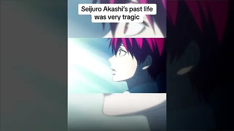 Seijuro Akashi’s past life was very tragic 😔 #anime #kurokonobasket #fyp