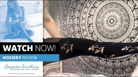 Natalie Rose : Oroblu taylor over the knee tights [PREVIEW]