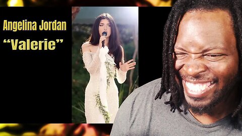 FIRST TIME REACTING TO ANGELINA JORDAN SINGING VALERIE FOR HEIDI KLUM REACTION