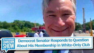 Democrat Senator Responds to Question About His Membership in White-Only Club