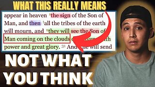 What It REALLY Means That Jesus Comes On The Clouds