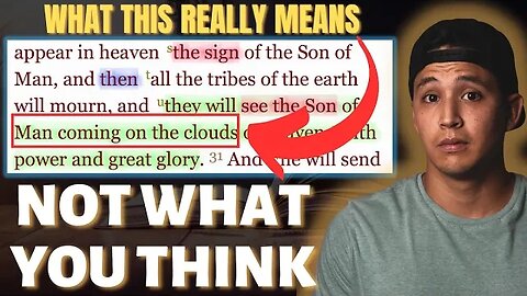 What It REALLY Means That Jesus Comes On The Clouds