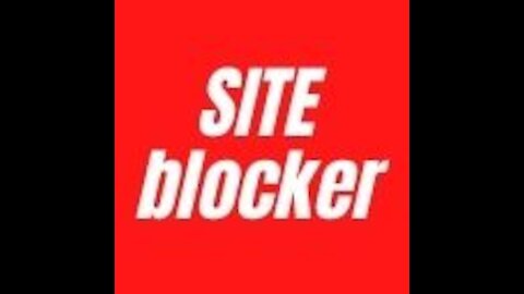 SiteBlocker extension for Chrome, Brave and Chromium browsers