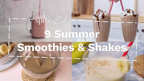 9 SUMMER SMOOTHIES FOR HEALTHY LIVING