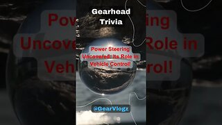 Power Steering Uncovered: Its Role in Vehicle Control! #automotive #autofacts #shorts