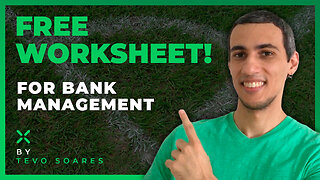 EP. 16 🚩 For YOU to FREE DOWNLOAD! SIMPLE BANK MANAGEMENT worksheet with DAILY and MONTHLY INCOME! 📥