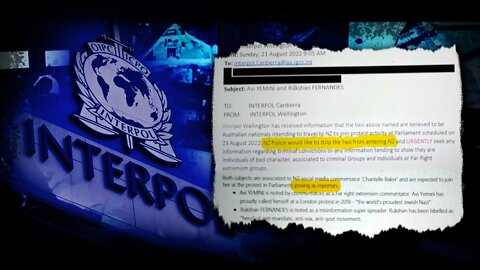 EXPLOSIVE LEAK: Secret Interpol memo on Avi Yemini NZ ban