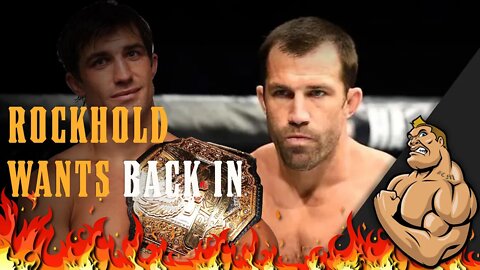 ROCKHOLD WANTS BACK IN "FEED ME WEIDMAN"