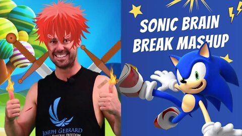 Sonic in Kids Karate Brain Break - A Sonic Mashup