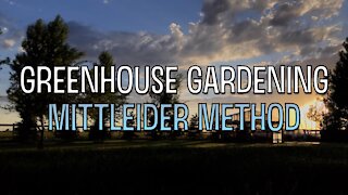 Greenhouse Gardening in 4K - Mittleider Method - Idaho