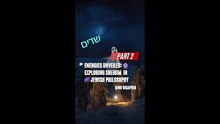 2 of 4 💬 Energies Unveiled: 🔮 Exploring Sheidim שדים in Jewish Philosophy 🌌