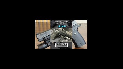 Sig Sauer “P320 AXG” (LE & MILI) 4.7” barrel 9mm 17 rd capacity (optic ready)