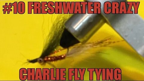 #10 Hook Freshwater Crazy Charlie #fishing #flyfishing #bass #bassfishing #bassfishing #trout