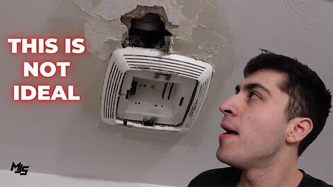 Our Bathroom Fan Needs Work | Our First Home: Ep. 44