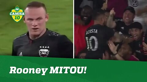Rooney mitou! Fim de jogo INSANO na MLS choca o mundo!