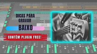 GRAVANDO CONTRA BAIXO - ROCK AND ROLL - PLUGIN OVERDRIVE FREE!