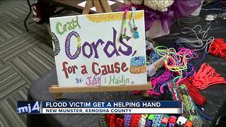 Flood victims get helping hand