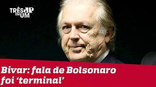 Bivar afirma que fala de Bolsonaro sobre o PSL foi 'terminal'