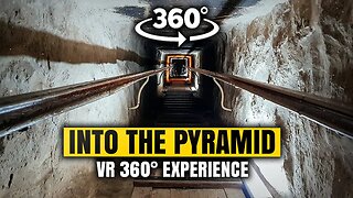 Inside The Pyramid 360° VR, Explore and Tour the Pyramid of Teti.