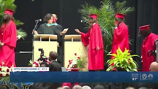Palm Beach County seniors celebrating in-person graduations