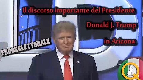 Il Discorso Importante Del Presidente Donald J. Trump In Arizona, Sub Ita