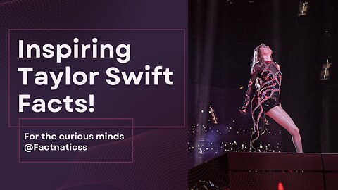 Discover Inspiring Facts About Taylor Swift | Record-Breaker to Philanthropist! 🎤🌟 #TaylorSwiftFacts