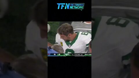 What happen to Rodgers on MNF? RIP NY J-E-T-S 💀#nfl #shorts #highlights #viral #fypシ #football