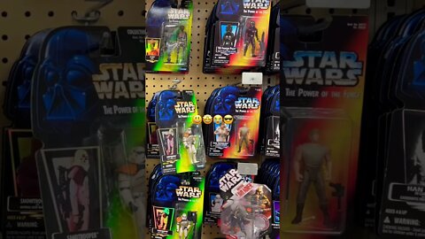 When you finally find your aisle in the store 😎 Star Wars The Power of the Force Figure Collection!