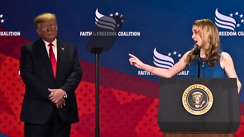 Mysterious Cancer Survivor Woman Gets On Stage During Trump Speech What Happened Next is Astonishing