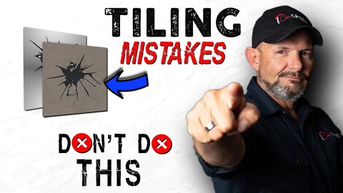 10 Common TILING MISTAKES || Wall & Floor tiling tips