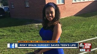 From headaches to seizures: How a teen discovered an orange-sized tumor in her brain