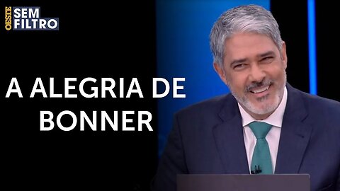 William Bonner não esconde a alegria na posse de Lula: ‘Até as nuvens estão mais bonitas’ | #osf