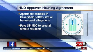 HUD settles sexual harassment allegations