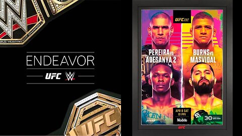 #UFC - #WWE Merger | #UFC287 Preview Show